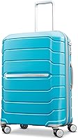 Vista 24 de Samsonite Freeform de carcasa rígida expandible con ruedas giratorias dobles, Negro