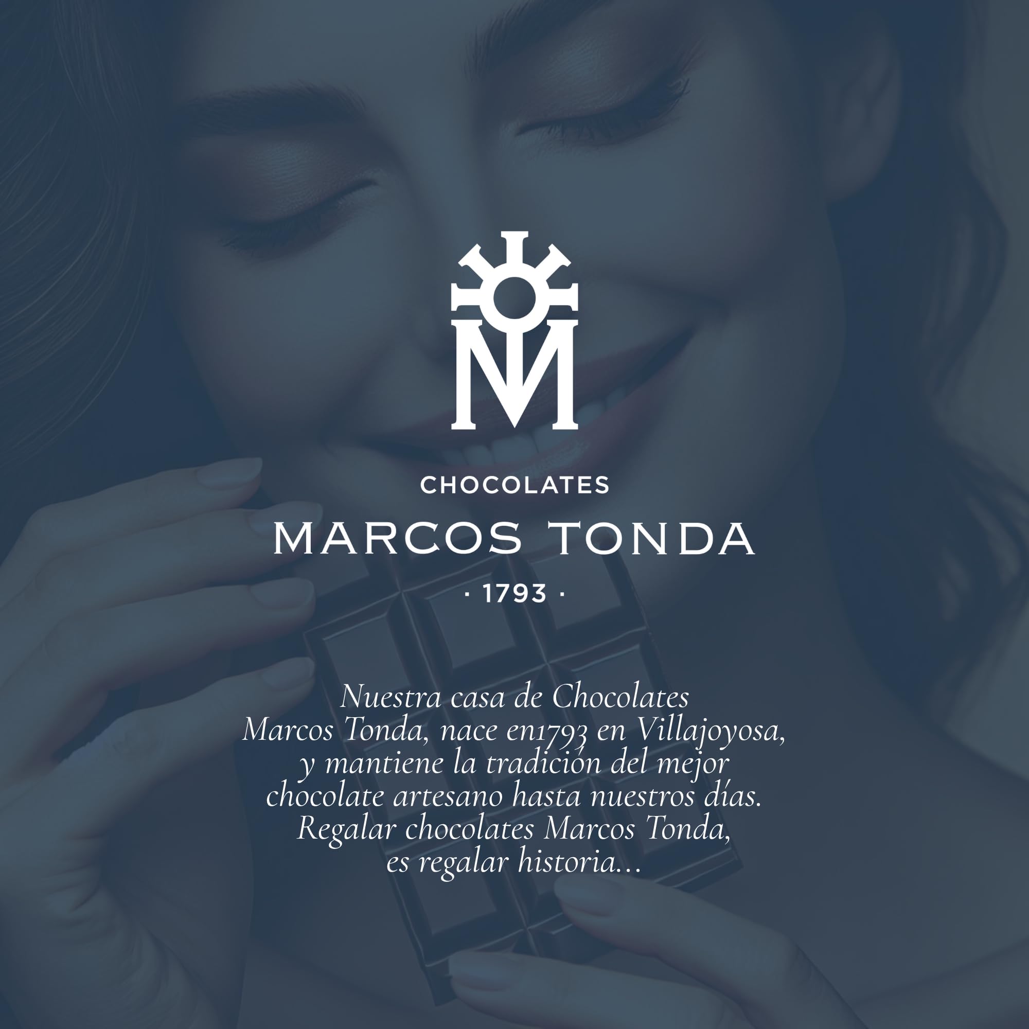 Chocolates Marcos Tonda – Chocolate Gourmet Boama X5 | Chocolate Negro 85% Cacao X5 | Chocolate Sin Azucar Añadido | Chocolates Originales Para Regalar | Desde 1793 — view 7