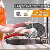 Vista 5 de Sartén para Freír Huevos, Máquina para Hacer Panqueques, Sartén para Cocinar Huevos, Mini Sartén para Tortillas y Panqueques, Sartén Antiadherente