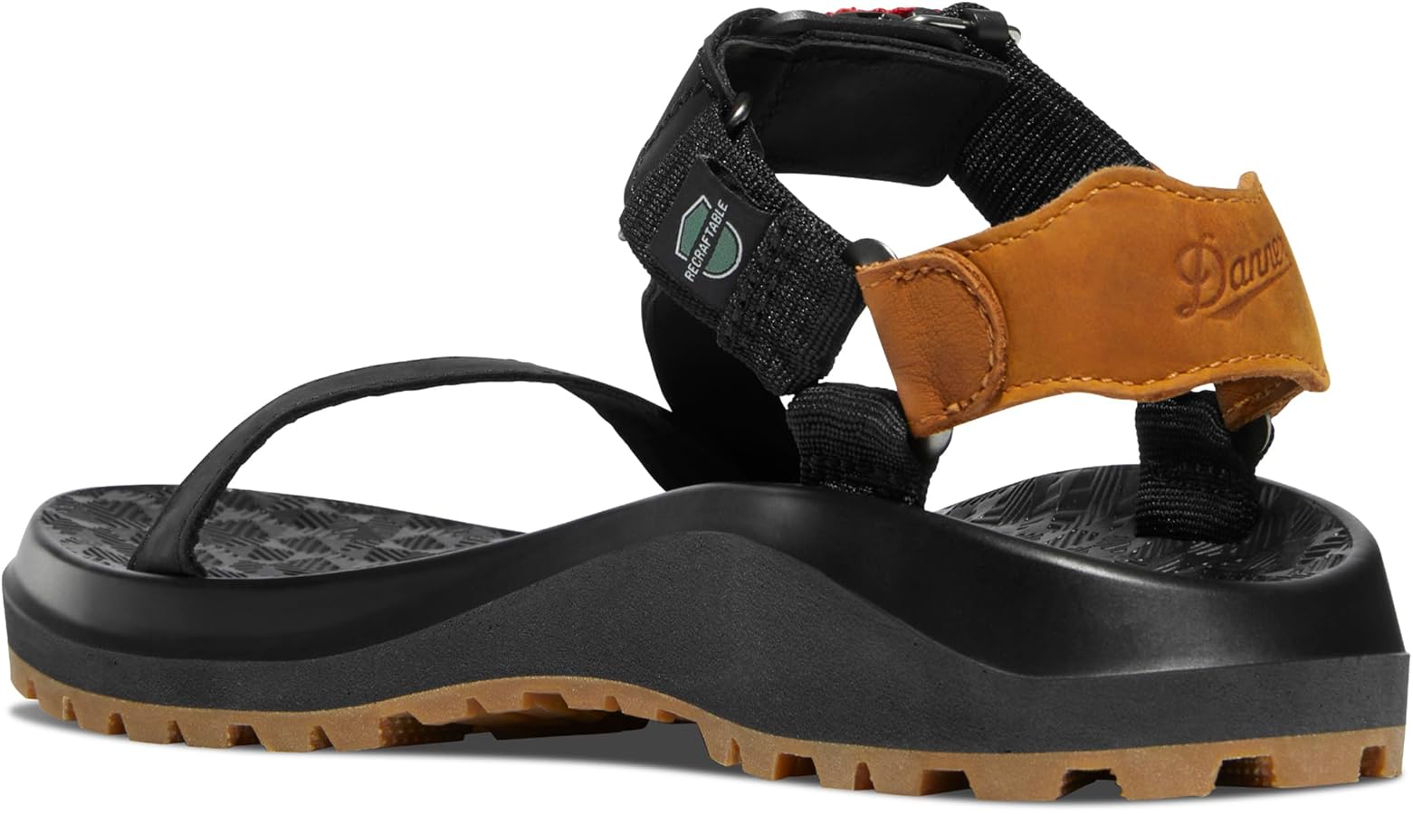 Amazon.com | Danner Men's Joseph Leather Sandal, Midnight