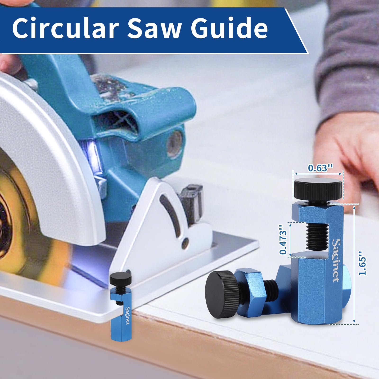 Framing Square Guide - Circular Saw & Stair Gauge -2