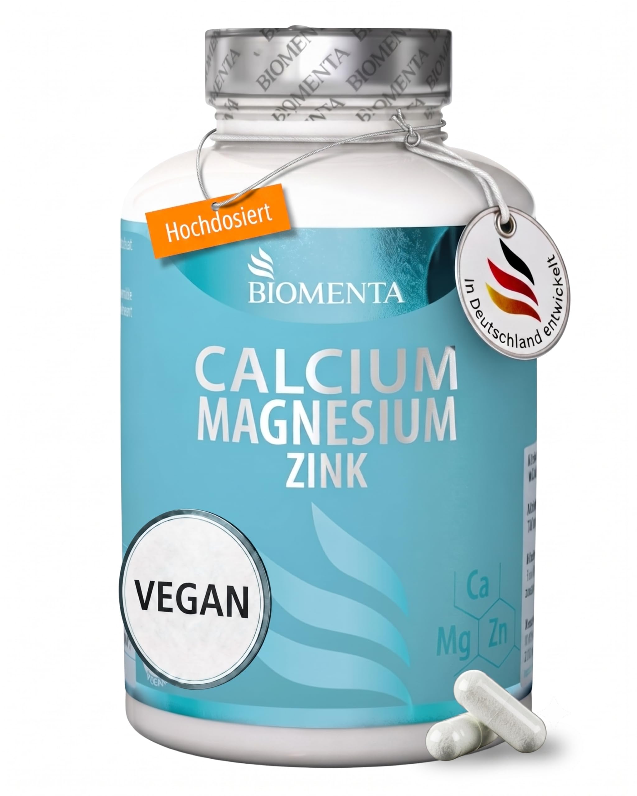 Calcium Magnesium Zink + Omega 3 + Vitamin D3 20.000 IE Bundle