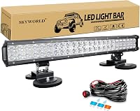 SKYWORLD 144W LED Munkalámpa 58cm Offroad Terepjáró Traktor Autó 12V 1