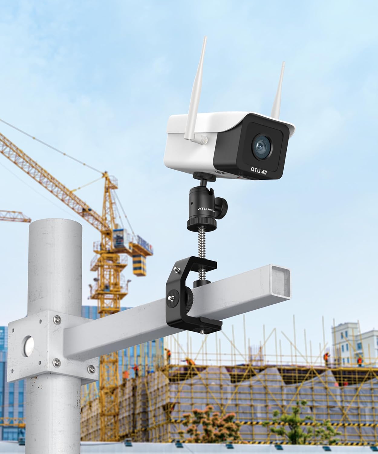 ATLI Universal C Clamp with 1/4"-20 Stainless Steel Thread Screw Mount for Microphone Light LCD Monitor Stabilizer Compatible EON ATL3500 T330 ATL4500 - Image 6