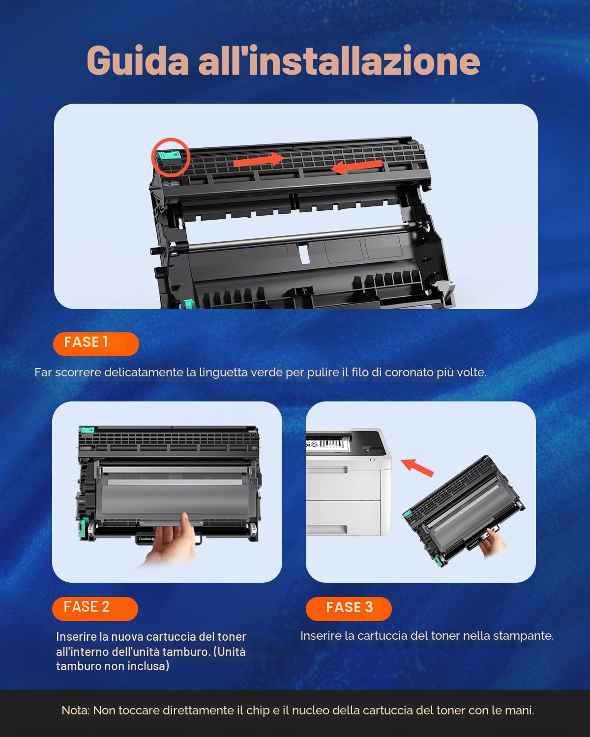 DR2300 Tamburo compatibile con Brother DR-2320 Tamburo DR2320 TN-2320 Toner per Brother MFC-L2700DW MFC-L2700DN MFC-L2720DW HL-L2340DW HL-L2300D DCP-L2520DW DCP-L2540DN MFC-L2740DW