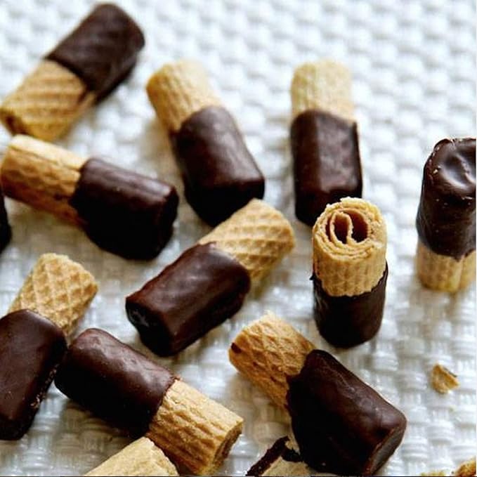 Bahlsen Waffeletten Galletas Bañadas en Chocolate Oscuro 99 g miniatura 3