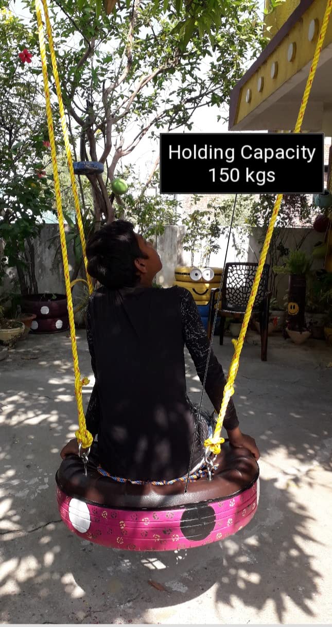 Tyre Swing - Relaxing Garden Swing for Kids & Adults -5