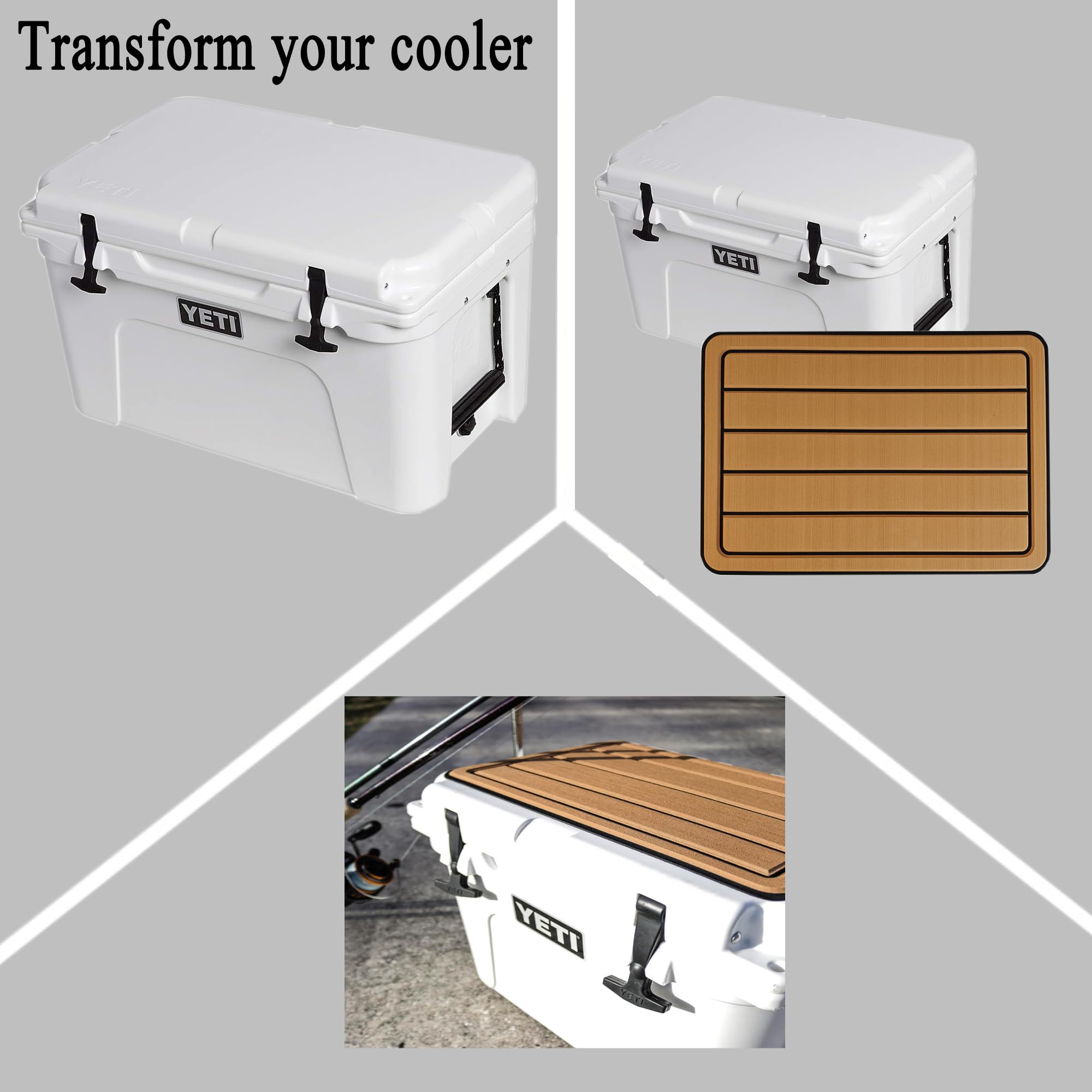 Rtic 145 Rtic 45 Seat Cushion Rtic Brand SeaDek Cooler Pad