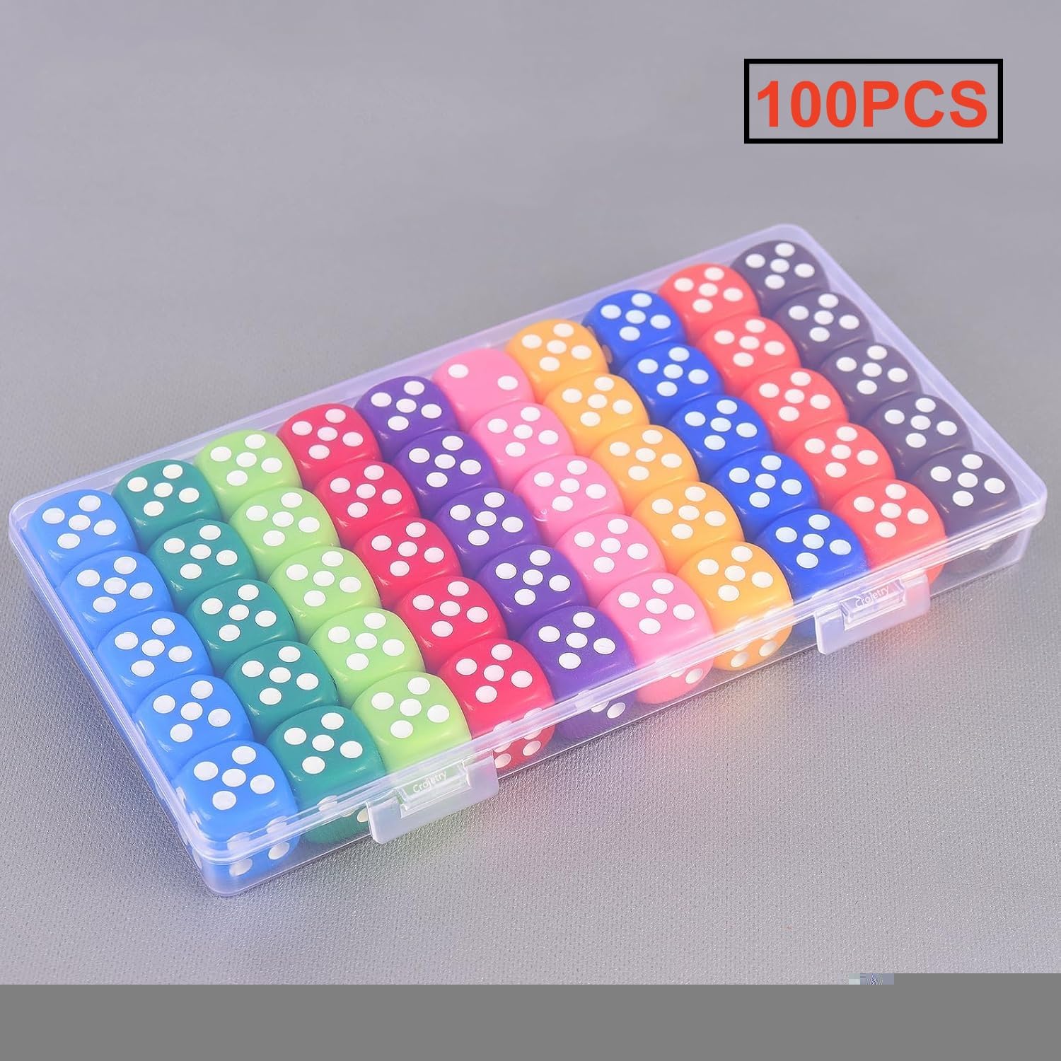 Dés 6 Faces Colorés Bois 21 Dés En Bois Colorés 30 Mm - Jeu Tenzi, Farkle, Yahtzee - Multicolore Pour Jeux Et Maths
