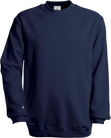 B\u0026C - Sudadera básica con cuello redondo Corte moderno mangas Set In Hombre  caballero: Amazon.es: Ropa