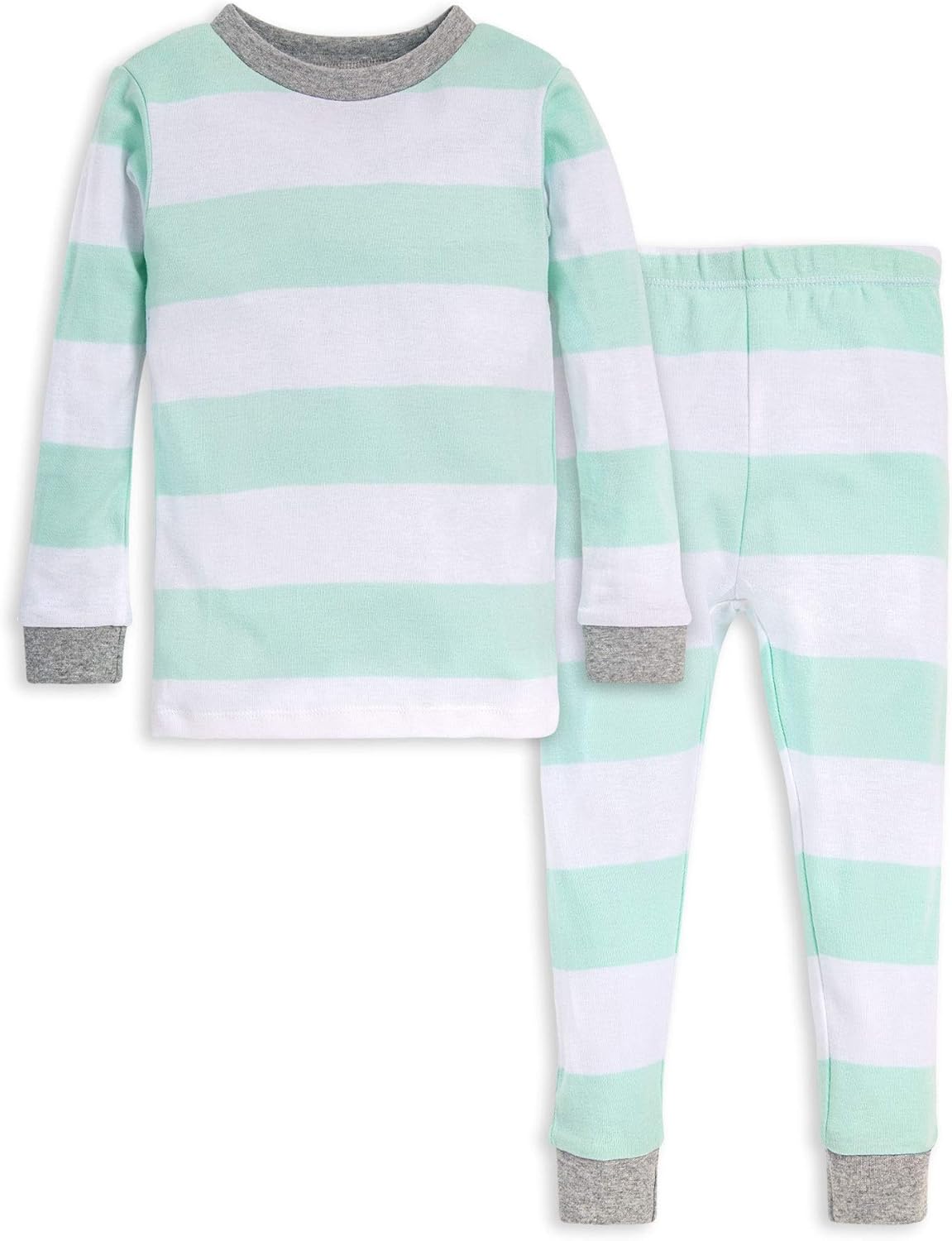 Burt's Bees Baby - Pijama para bebé niña, con camiseta y pantalón, conjunto de 2piezas, 100 % algodón orgánico