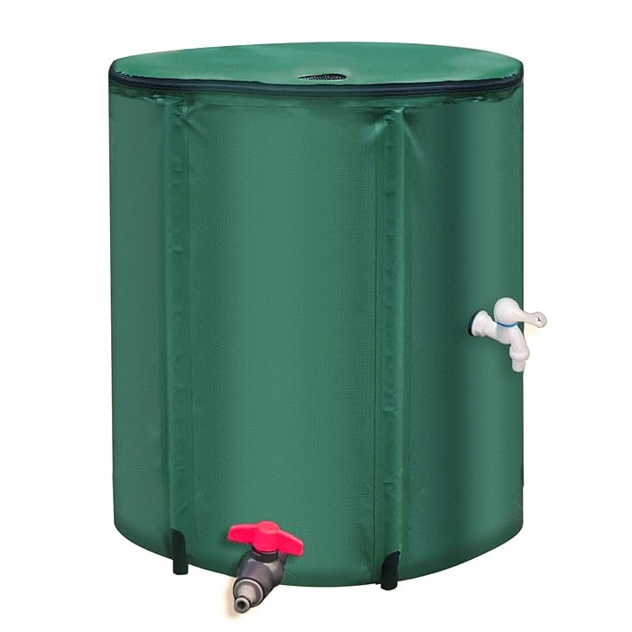 Buy Gocamptoo 50 Gallon Collapsible Rain Barrel, Portable Water Storage