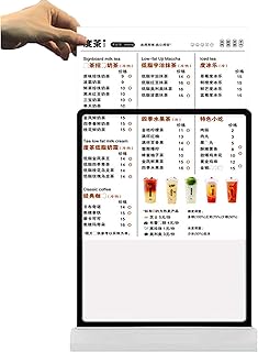 Custom Display Light Table LED Poster, Acrylic Led Backlit Decorative Signs Holder Advertising Display Sign Holder for Ads, Flyers, and Restaurant Menus A4 size 8.3x11.6 inch