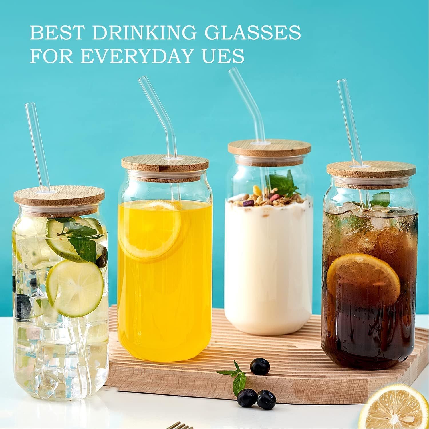 Beer Can Glass Cups Set