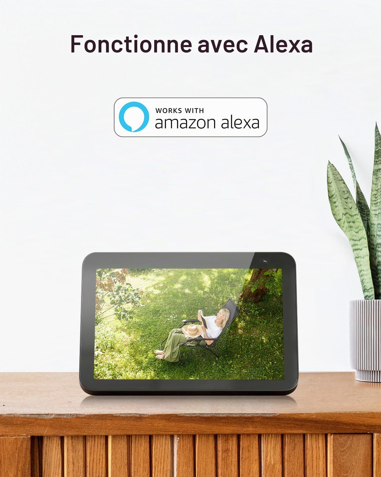 ANNKE Kit Surveillance sans Fil 3MP avec Écran LCD 7", 4CH 5MP WiFi NVR avec écran Tactile IPS et 2 Caméras IP Extérieures 3MP, Vision Nocturne 100ft,Audio Bidirectionnel, IP66,Blanc (Blanc)