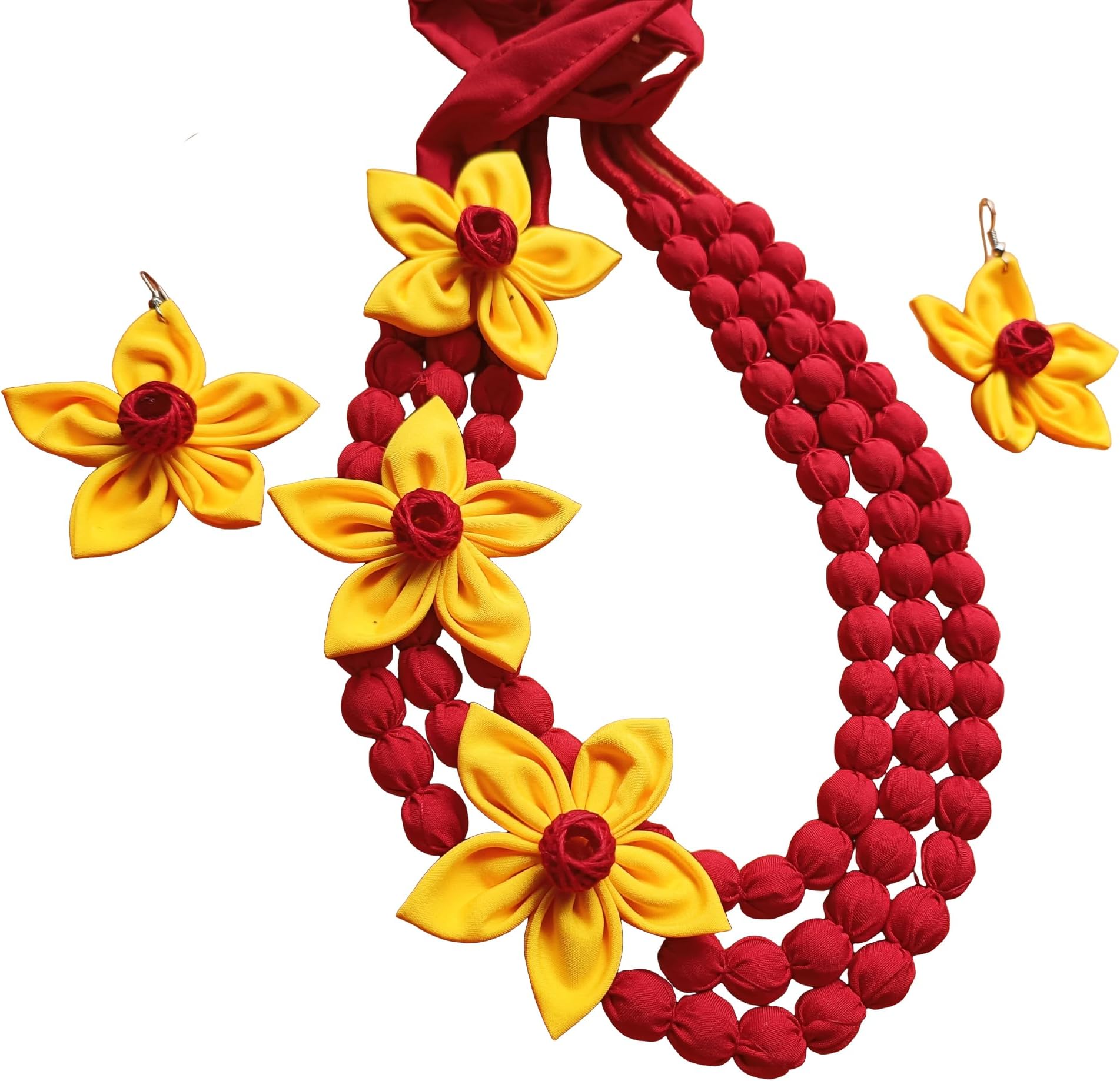 GenericHandmade jewellery set with earring for woman girls