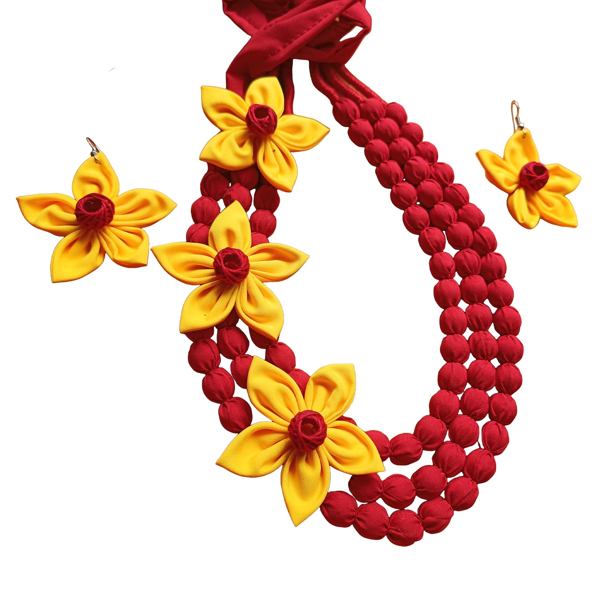 GenericHandmade jewellery set with earring for woman girls