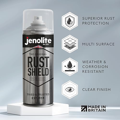Miniatura 2 de JENOLITE Rust Shield - Aerosol antioxidante, protección contra el óxido y la corrosión para automoción y metal, 13.5 fl oz (13.5 fl oz)
