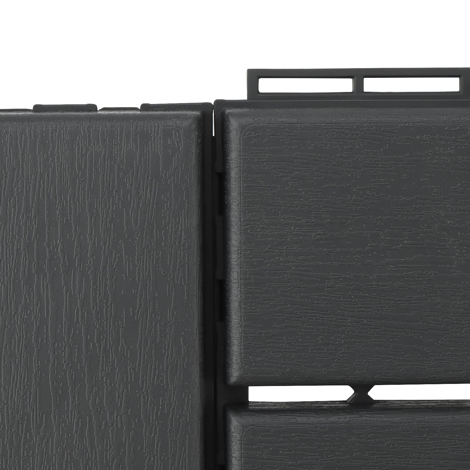 8 mattonelle a incastro in plastica, 30 x 30 cm, per terrazza, balcone, gazebo piscina, grigio