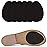 Non-Slip Shoes Pads Sole Protectors Adhesive, High Heels Anti-Slip Shoe Grips (Black 3pairs)