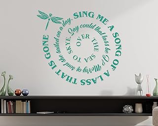 Outlander Spiral Wall Decal Quote | Vinyl Lettering (18