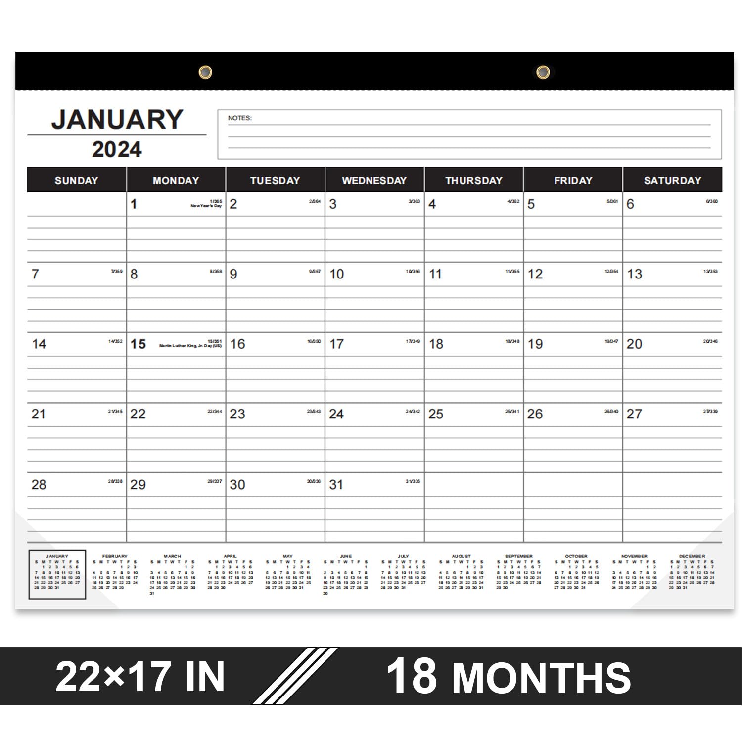 amazon-com-cheericome-desk-calendar-2024-2025-desk-top-calendar-runs-from-jan-2024-to-june-2025-18-monthly-large-desk-calendar-great-for-home-office-or-school-with-any-decor-black-desk-calendar