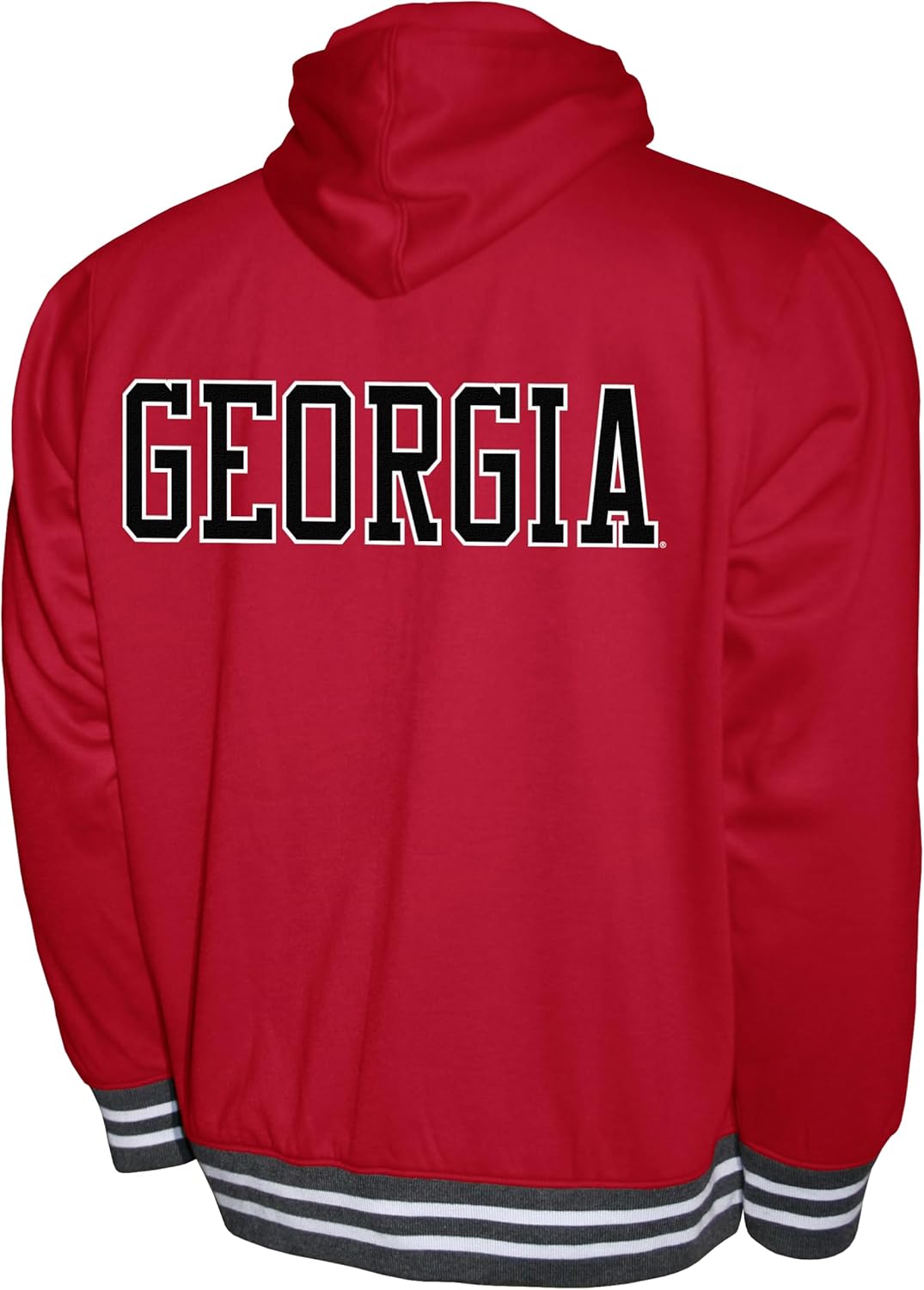 Mens College Teams Lightweight Embroidered Logos Full Zip Hooded Jacket - Image 2