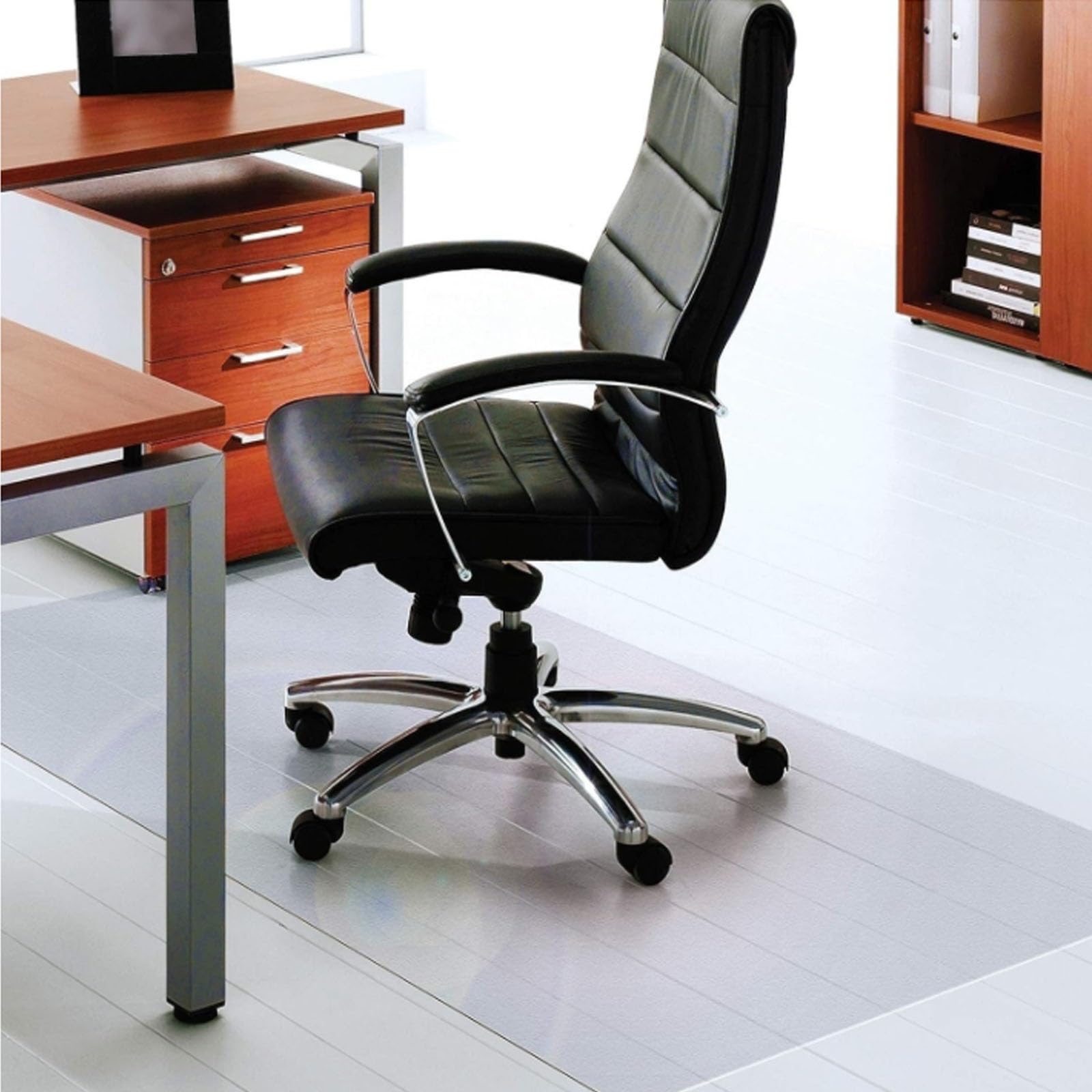 MObyat Transparent Office Chair Mat Clear PVC Plastic mats Easy Glide Floor Protector Pad Thick 0 04 0