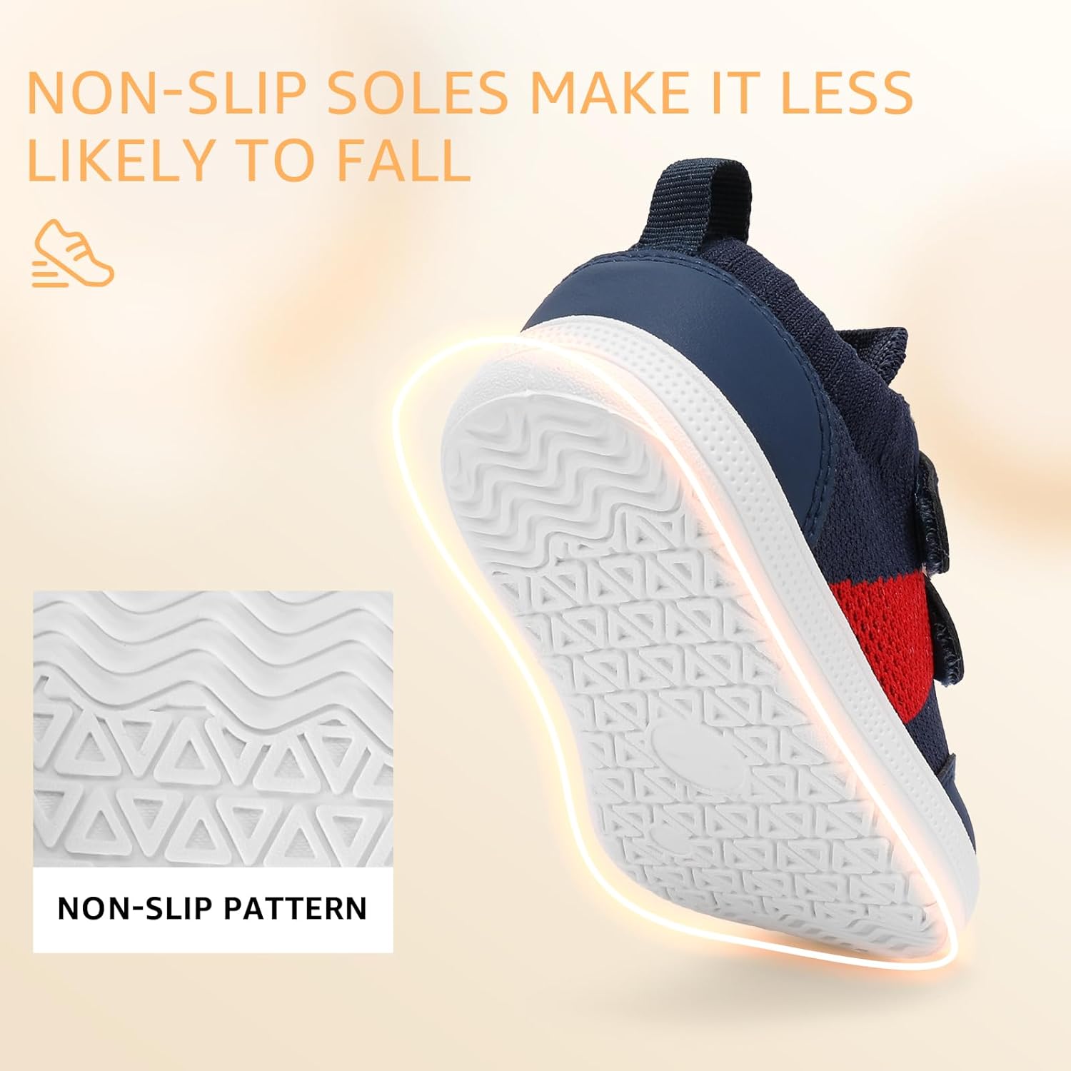 Toddler Wide Toe Box Barefoot Shoes Boys Girls Sneaker Tennis Sneakers Breathable Non-Slip First Walking Shoe School Activities - Image 9