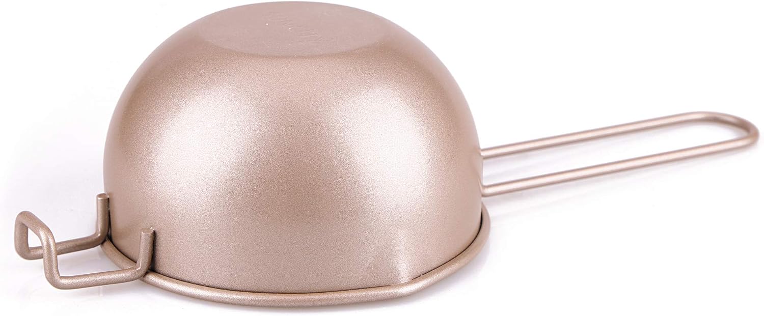 Carbon Steel Chocolate Melting Pan Nonstick Double Boiler Pot Melting Bowl for Candy Butter and Cheese Making