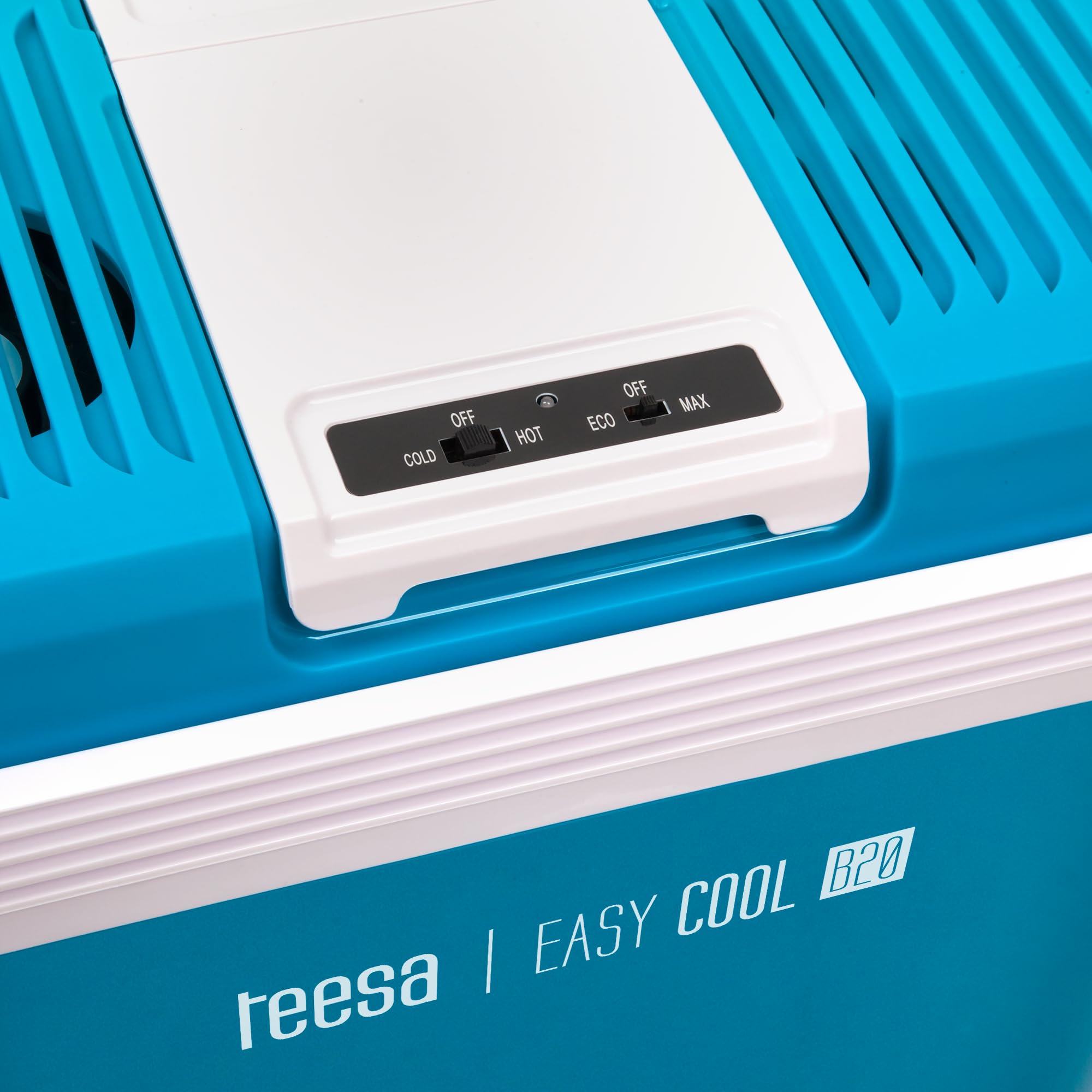 Teesa Frigorifero da viaggio per auto, 230 V/12 V, funzione di raffreddamento e riscaldamento, 20 litri TSA5004.1