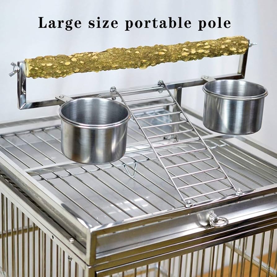 ステンレス製鳥用スタンド Amazon.co.jp: 鳥籠 インコ Bird Cage Stand 、鳥かご ケージ