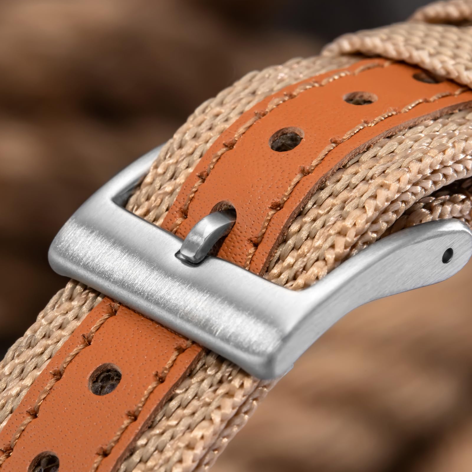 ADDIESDIVE 36 MM Vintage Orologi Militari Uomo Automatico 200 M Resistente all'Acqua NH35 Acciaio Sportivo Orologio da polso Cinturino in Nylon