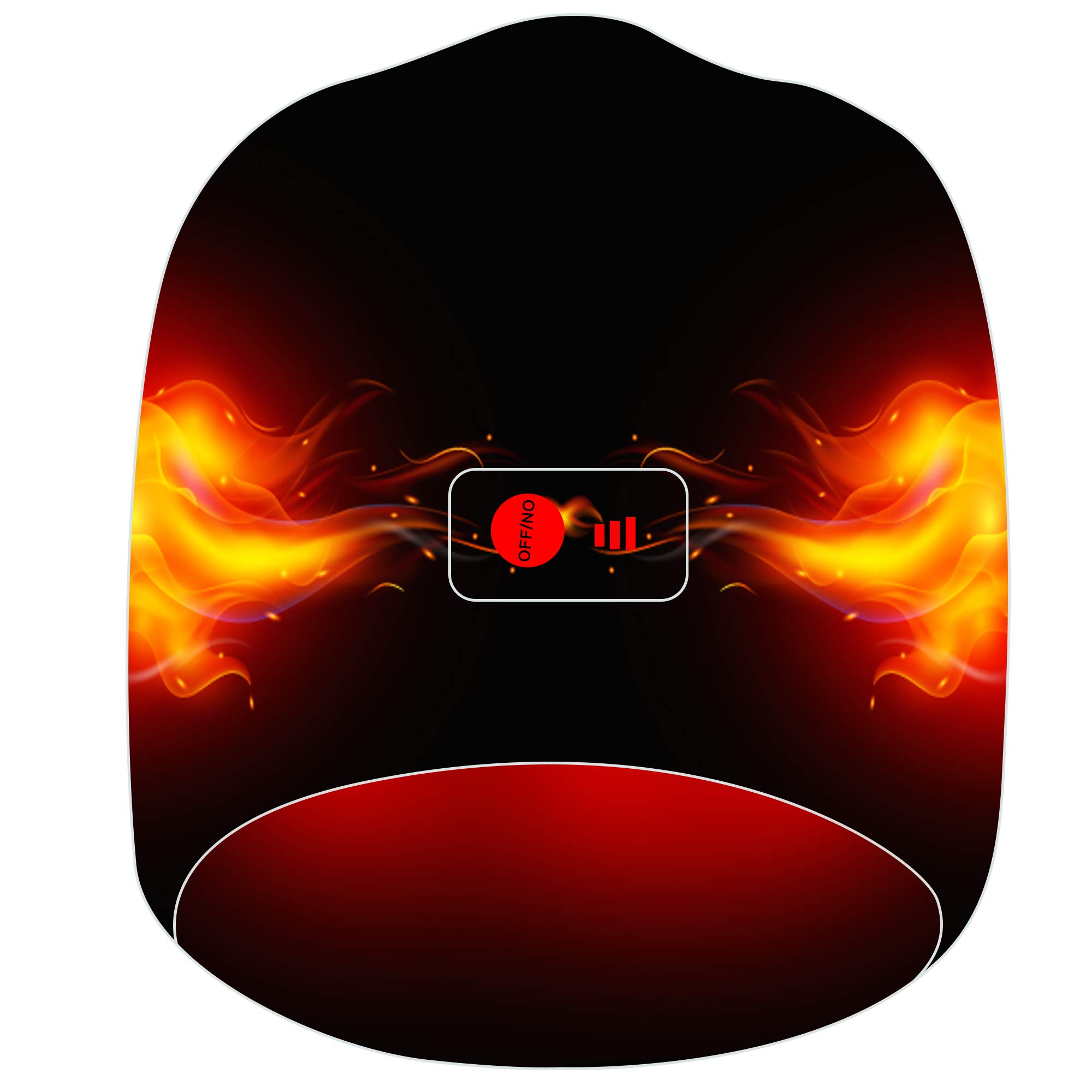 SPRING Heated Hat for Men Women Electric Rechargeable Battery Heated Hat Thermal Warm Heated Cap for Winter Ear Warmers Soft Heated Hats for Outdoor