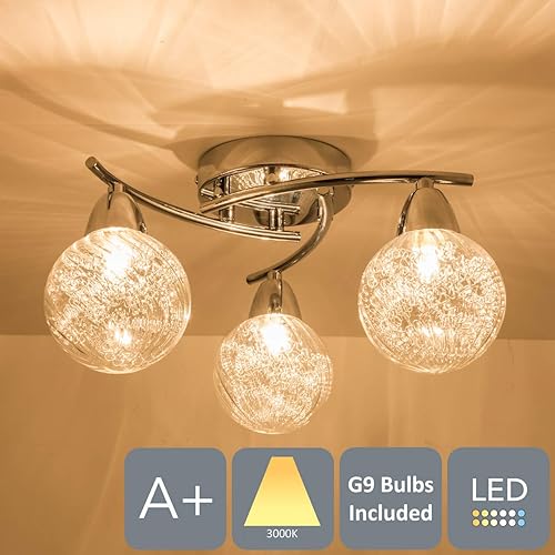 Modern Led Ceiling Light Amazon Co Uk