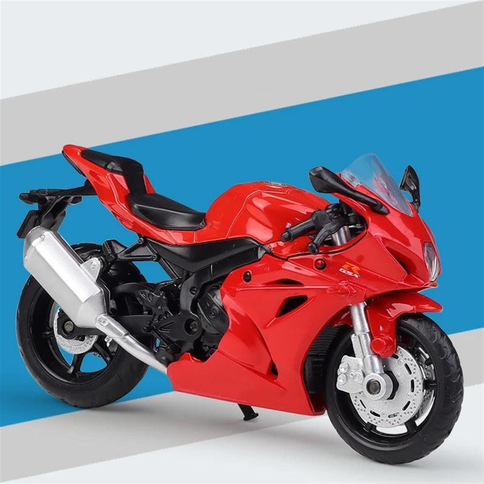 SEYXF Motorbike Toy 1:18 for Suzuki GSXR 1000 2018 Motorcycle Metal Model Collection Simulation Diecasts Gifts(Red with Box)