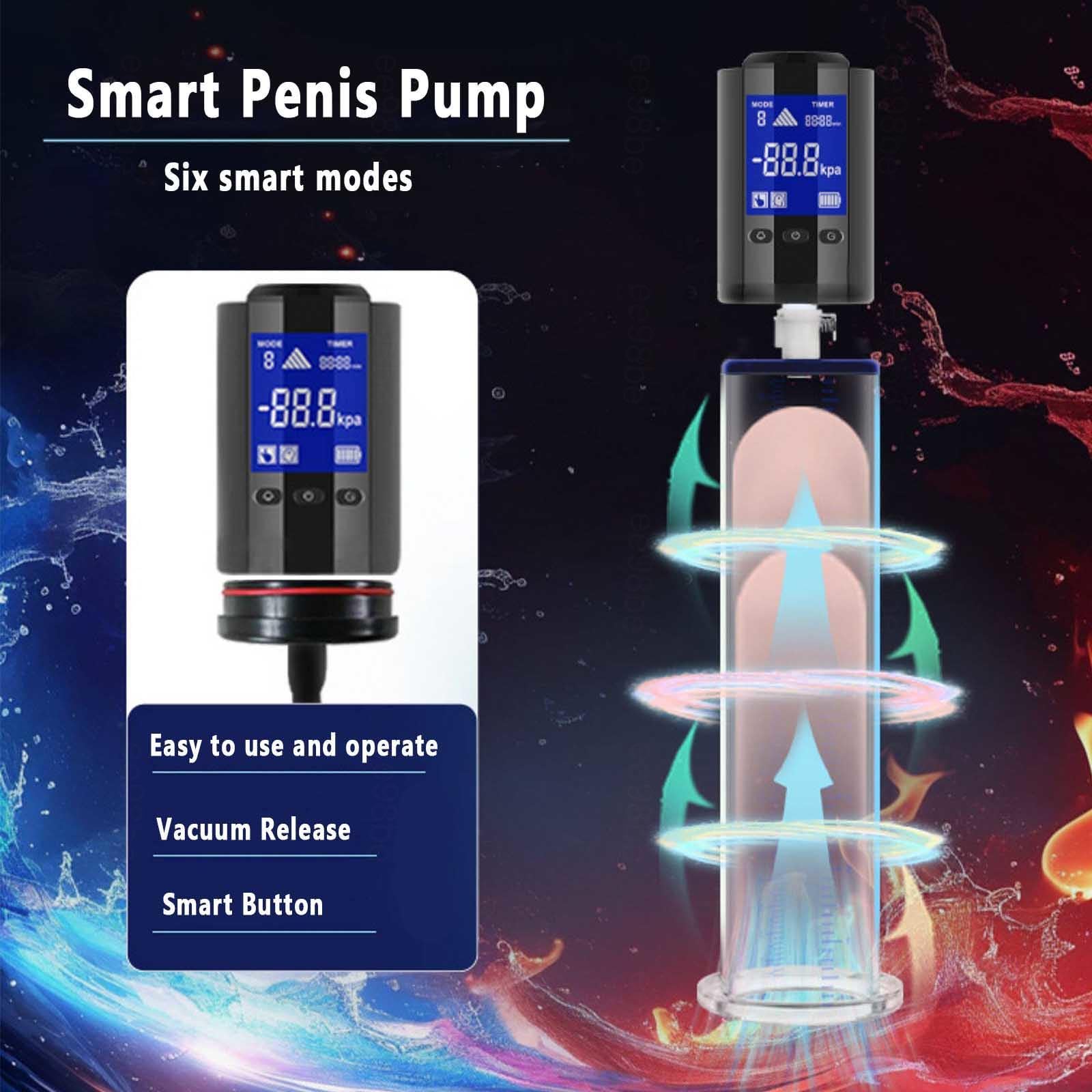 Alargador De Pene Masculino Electrico Miembro Bomba,A-12in(1.75in/4.5cm)