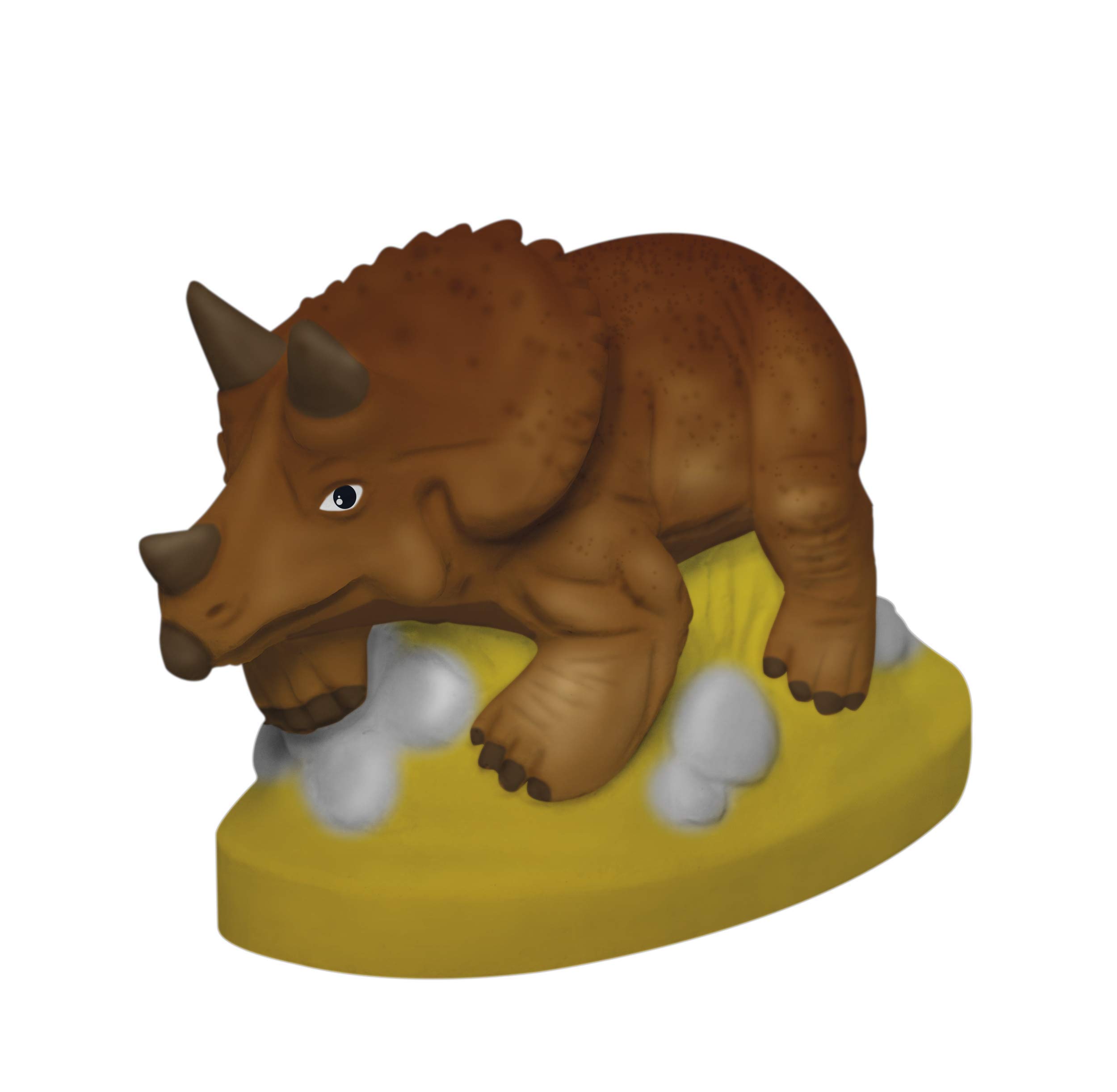 mako moulages Dinosaur Triceratops, Green, 55mm (W) x 110mm (L) x 150mm (H) - Image 2