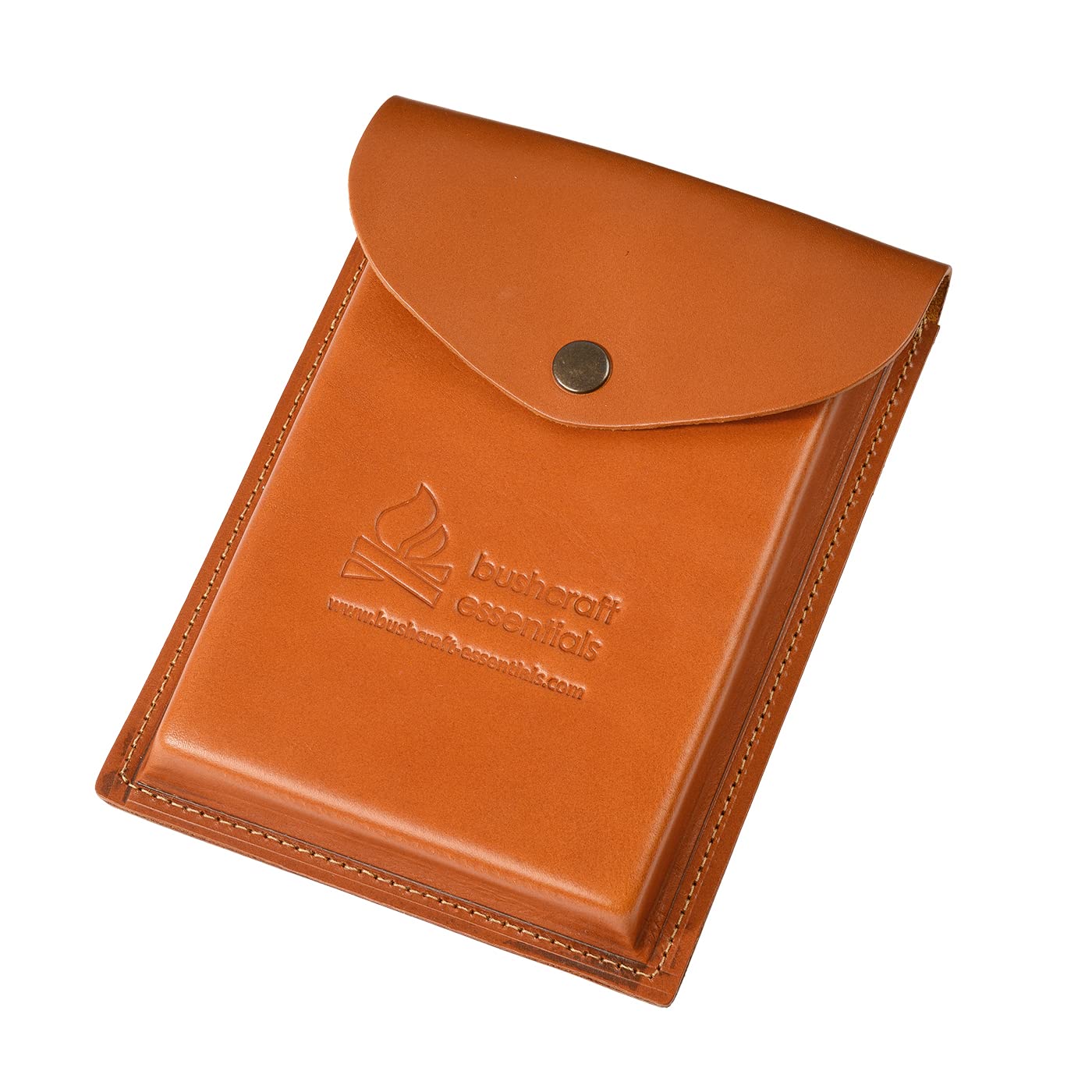 BUSHBOX XL zestaw premium kuchenka outdoorowa, hobo, kuchenka kempingowa, na drewno, gaz, spirytus, składana, kompaktowa, stal nierdzewna, z akcesoriami, uniwersalny ruszt XL, skórzane etui