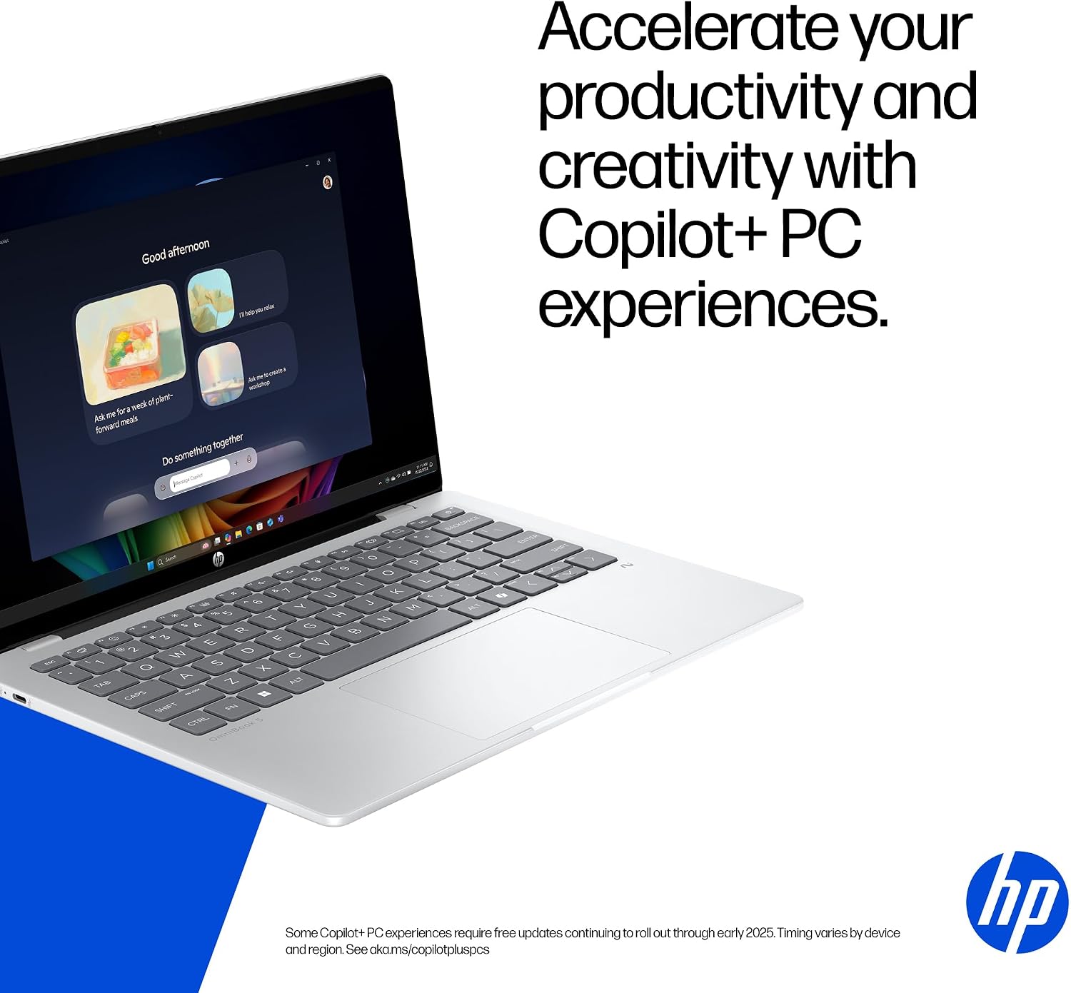 الأفضل - HP لابتوب اومني بوك 5 فليب | موديل 2025 | شاشة لمس 14 انش 2K | قابل للتحويل 2 في 1 | انتل كور™ 7 | ذاكرة RAM 16GB | SSD 1TB | ويندوز 11 | فضي جليدي | مستقل | 14-FP0019NE | كيبورد انجليزي/عربي | اصدار - 16GB - 2K 2026 - view 4
