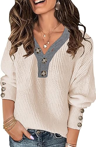 Soesdemo Oversized Sweaters for Women Warm Cozy Chunky Soft Casual