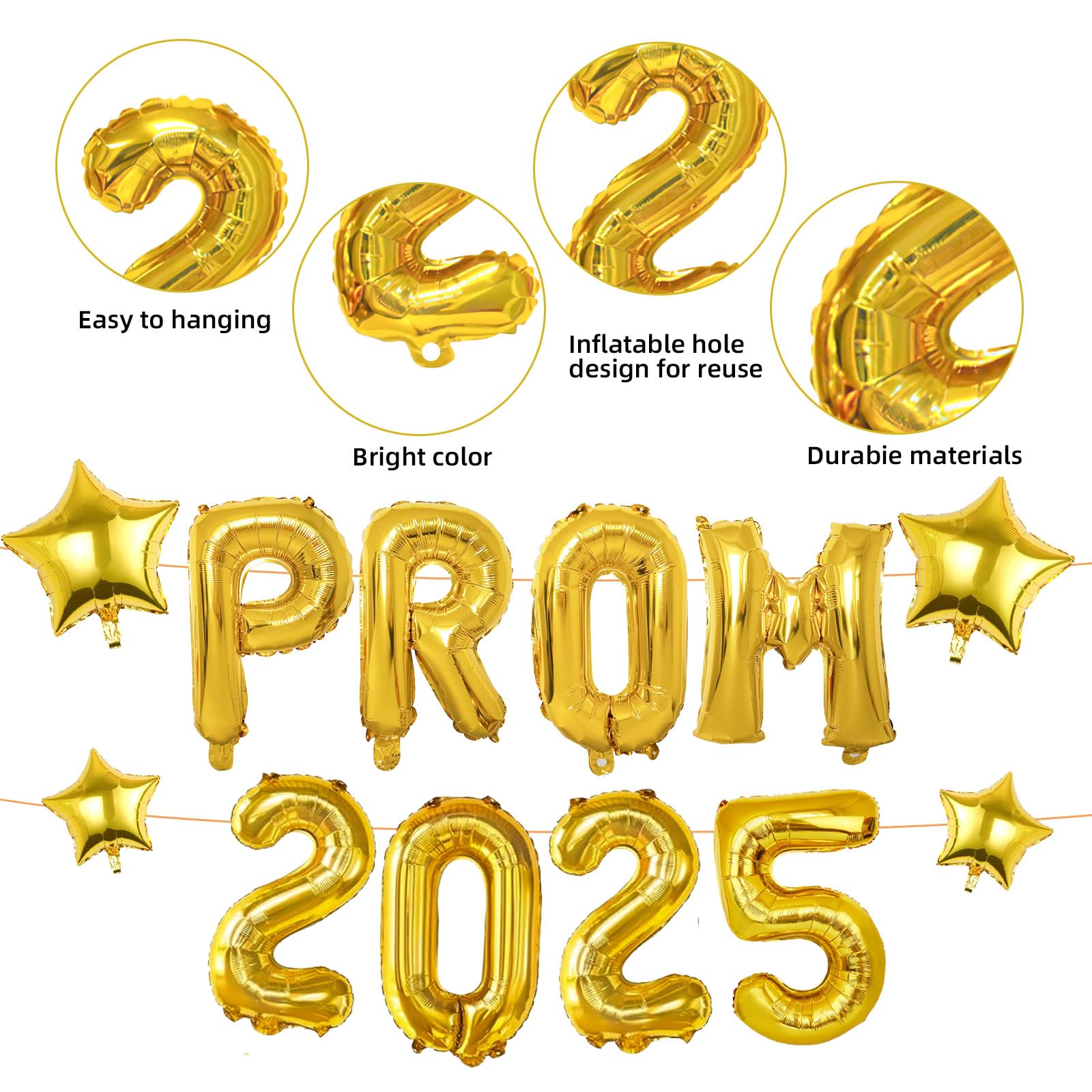 Ensemble De Décoration De Graduation 2025 Boîte à Ballons Pour Fête De Graduation Inoubliable Fournitures Intérieur/extérieur Félicitations Aux Diplômés Décoration De Porte Maison Indispensables