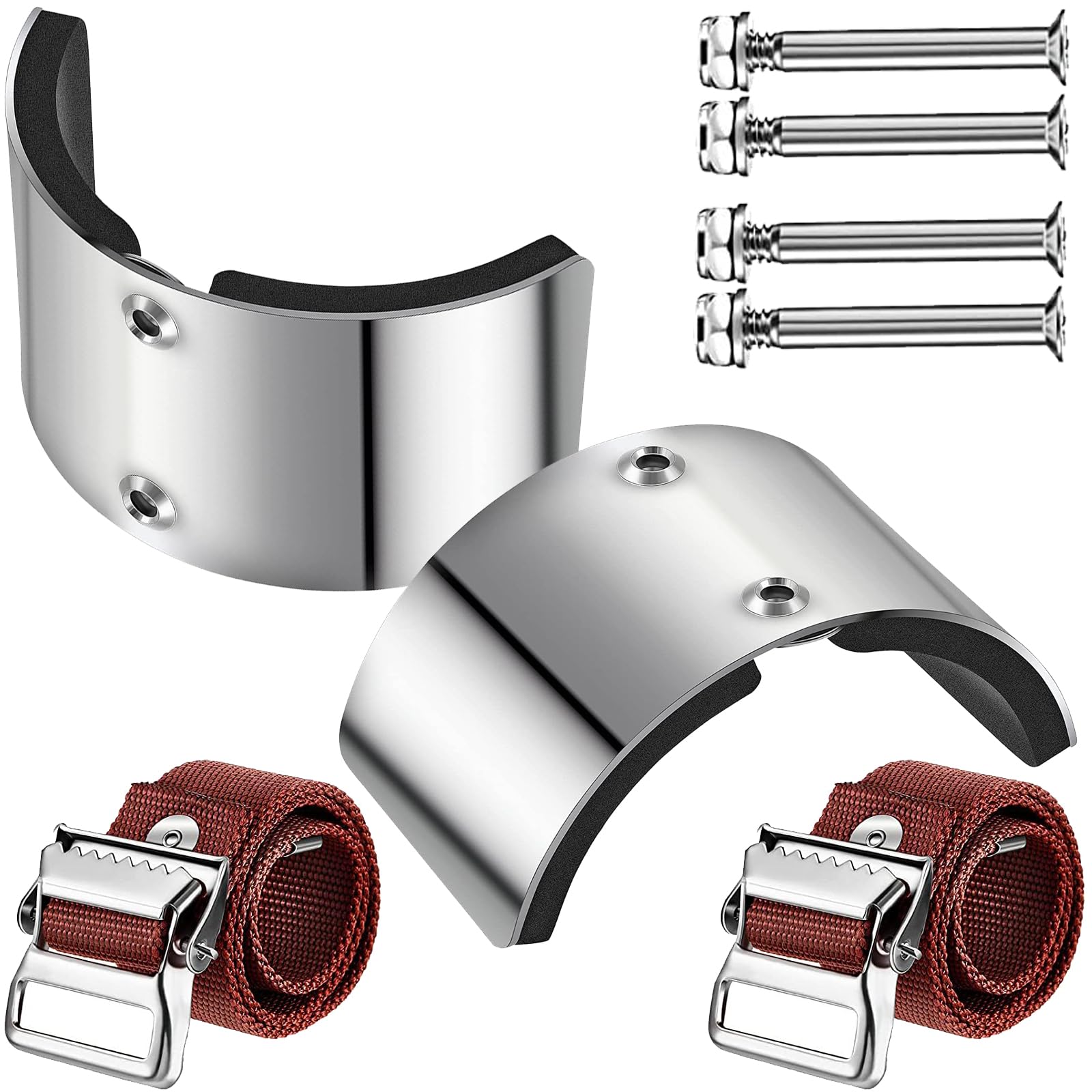 Shyyoulqe Multicolor 2Pcs Stilts Dry Wall Replacement Part Aluminum Alloy Curved Plate Stilt Bend Plates For Home Improvement Plastering Aluminum Alloy Curved Plate