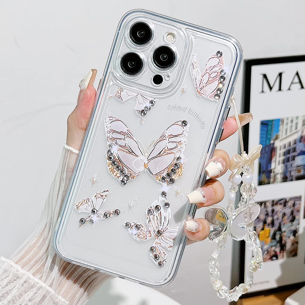 Amazon.co.jp: Casechics iPhoneケース対応 豪華 クリスタル クリア