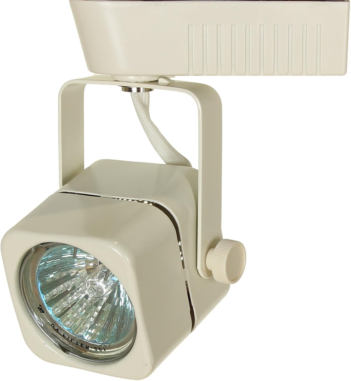 50012 White MR16 Square Low Voltage Track Lighting Head