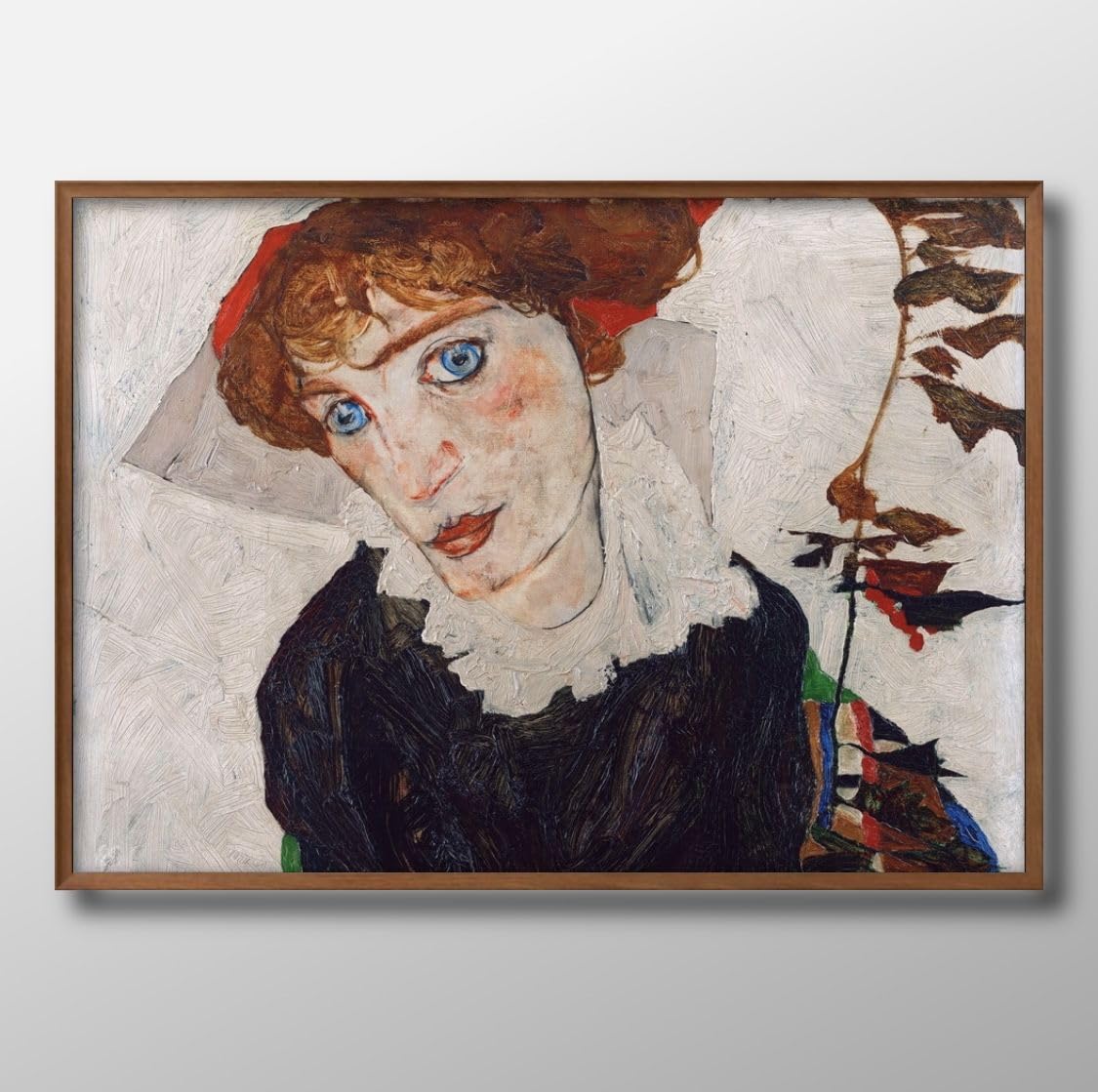 Amazon.co.jp: エゴン シーレ ヴァリの肖像 A3 サイズ おしゃれ 絵画