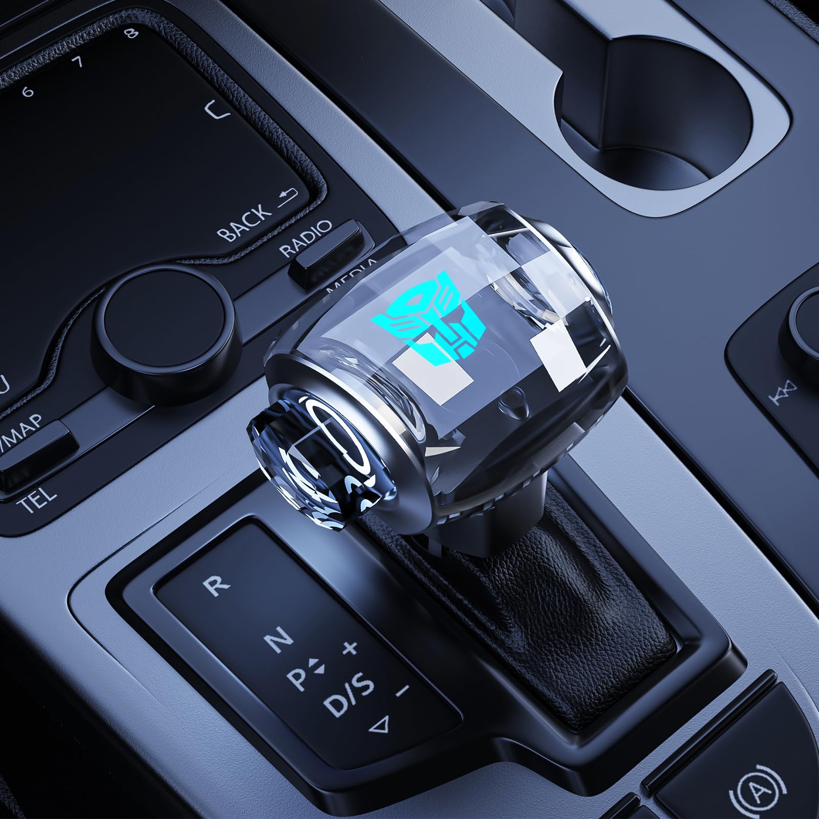 Photo 1 of suupar Crystal LED Automatic Shift Knob