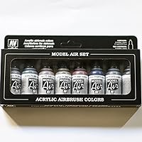 Algopix Similar Product 4 - Acrylicos Vallejo Metallic Colors Model