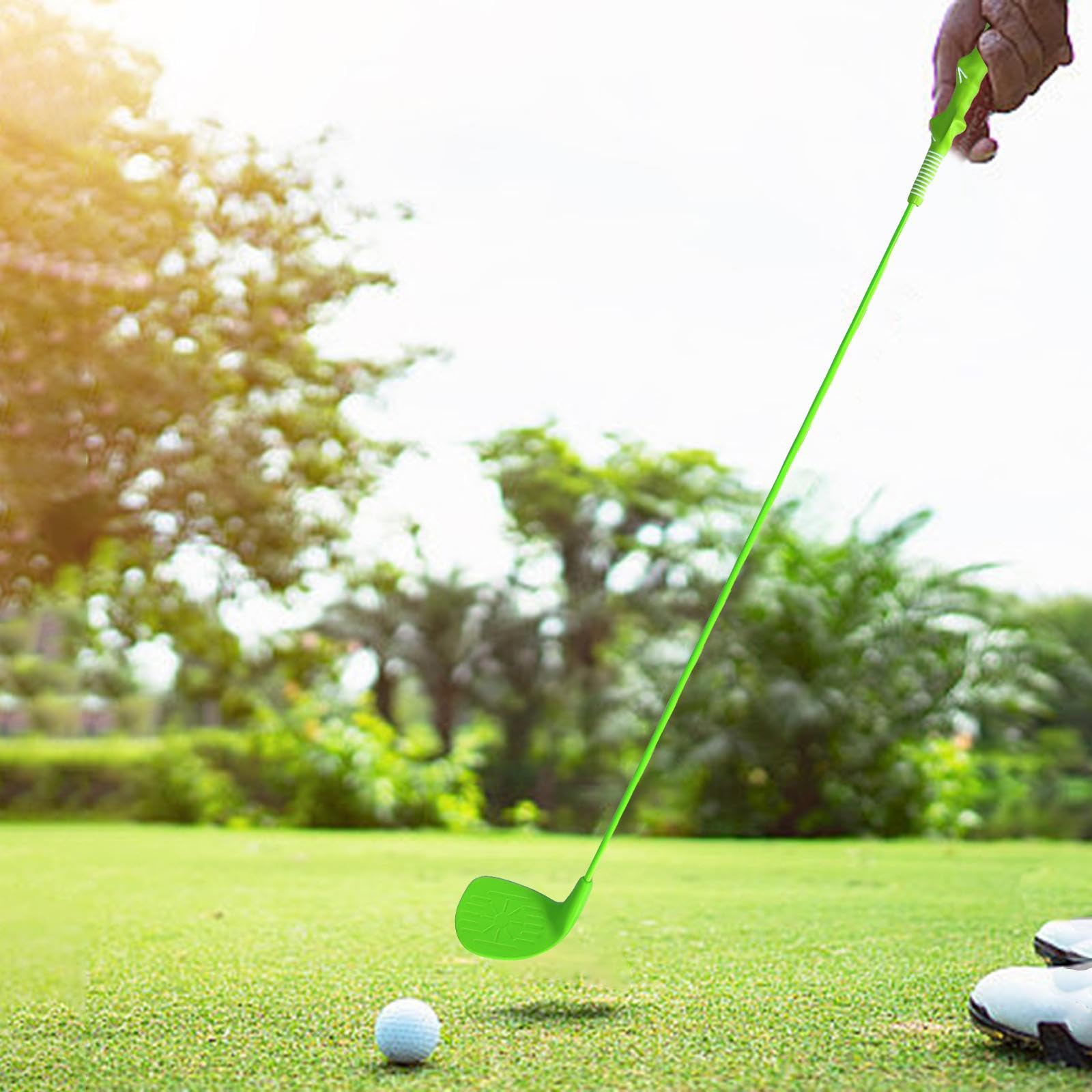 QSTDGVPW Golf Putter, Golf Chipper Club Golfer Gift Training Aid for Garden Playing Lawn Yard