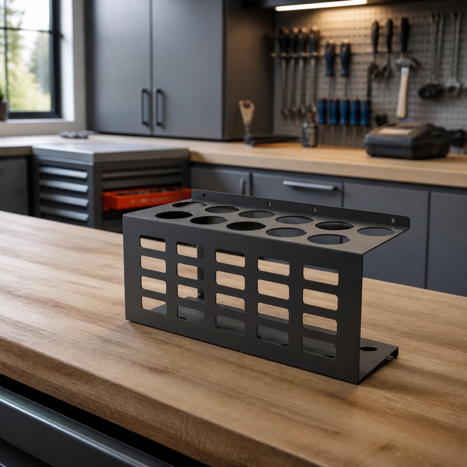 kowaku di Silicone con Design Aperto Mensola di Mastice Compatto Rack oggetti per Meccanici, Operai Edili, Officina, Garage